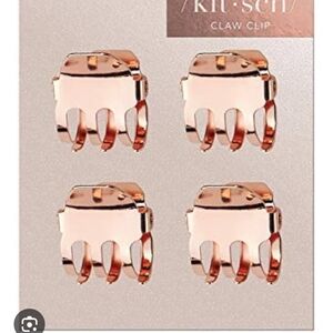 ISO Kitsch Metallic Rose Hair Clips